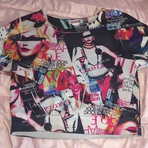 Fashionable crop top